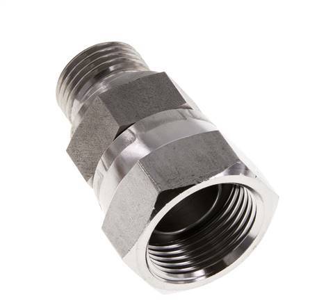 G 3/4'' x G 1/2'' F/M Reduzierstück aus Edelstahl 175 Bar - Hydraulisch