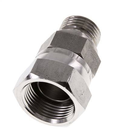G 3/4'' x G 1/2'' F/M Reduzierstück aus Edelstahl 175 Bar - Hydraulisch