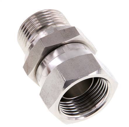 G 3/4'' F/M Reduzierstück aus Edelstahl 175 bar - Hydraulik