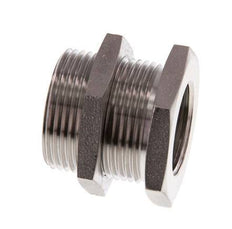 G 3/4'' x M34x2 F/M Stainless steel Bulkhead Fitting 40 Bar