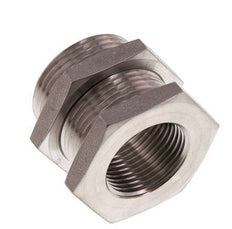 G 3/4'' x M34x2 F/M Stainless steel Bulkhead Fitting 40 Bar