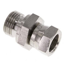 G 3/8'' x G 1/2'' F/M Reduzierstück aus Edelstahl 350 bar - Hydraulisch