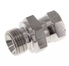 G 3/8'' x G 1/2'' F/M Reduzierstück aus Edelstahl 350 bar - Hydraulisch
