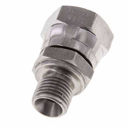 G 3/8'' x G 1/4'' F/M Reduzierstück aus Edelstahl 350 bar - Hydraulisch