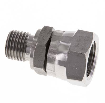 G 3/8'' x G 1/4'' F/M Reduzierstück aus Edelstahl 350 bar - Hydraulisch