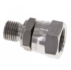 G 3/8'' x G 1/4'' F/M Reduzierstück aus Edelstahl 350 bar - Hydraulisch
