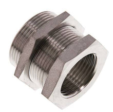 G 1'' x M42x2 F/M Stainless steel Bulkhead Fitting 40 Bar