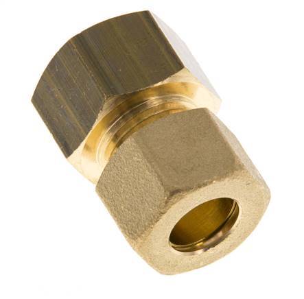 G 1/2'' x 12mm Messing gerade Kompression Fitting 75 Bar DIN EN 1254-2