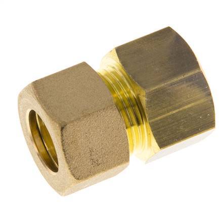 G 1/2'' x 14mm Messing Straight Compression Fitting 89 Bar DIN EN 1254-2