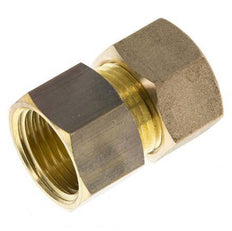 G 1/2'' x 15mm Brass Straight Compression Fitting 82 Bar DIN EN 1254-2