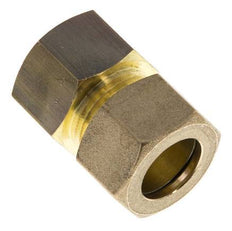 G 1/2'' x 15mm Brass Straight Compression Fitting 82 Bar DIN EN 1254-2