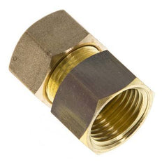 G 1/2'' x 15mm Messing Straight Compression Fitting 82 Bar DIN EN 1254-2