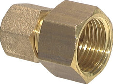 G 1/8'' x 6mm Brass Straight Compression Fitting 150 Bar DIN EN 1254-2 [2 Pieces]