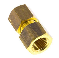 G 1/8'' x 6mm Brass Straight Compression Fitting 150 Bar DIN EN 1254-2 [2 Pieces]