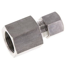 G 1/2'' x 10L Edelstahl Druckverschraubung 315 Bar DIN 2353