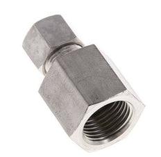 G 1/2'' x 10L Edelstahl Druckverschraubung 315 Bar DIN 2353