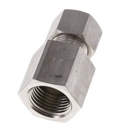 G 1/2'' x 12L Edelstahl Druckverschraubung 315 Bar DIN 2353