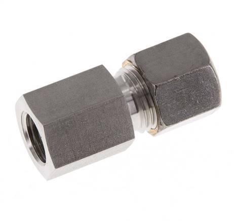 G 1/4'' x 8S Edelstahl Druckverschraubung 630 bar DIN 2353