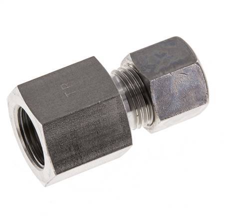 G 3/8'' x 10L Edelstahl Druckverschraubung 315 Bar DIN 2353