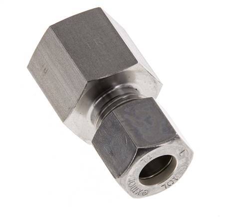 G 3/8'' x 10L Edelstahl Druckverschraubung 315 Bar DIN 2353