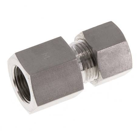 G 3/8'' x 12L Edelstahl Druckverschraubung 315 Bar DIN 2353