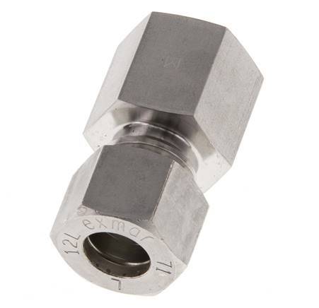G 3/8'' x 12L Edelstahl Druckverschraubung 315 Bar DIN 2353