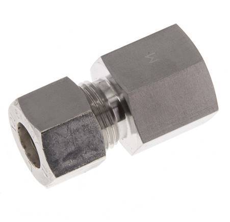 G 3/8'' x 12L Edelstahl Druckverschraubung 315 Bar DIN 2353