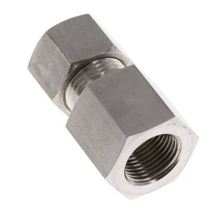 G 3/8'' x 12L Edelstahl Druckverschraubung 315 Bar DIN 2353