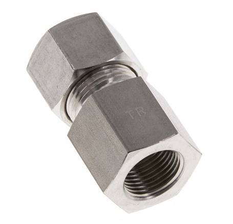 G 3/8'' x 12S Edelstahl Druckverschraubung 630 bar DIN 2353