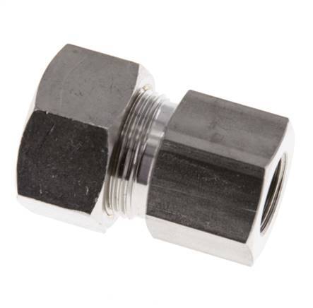 G 3/8'' x 18L Edelstahl Druckverschraubung 315 Bar DIN 2353