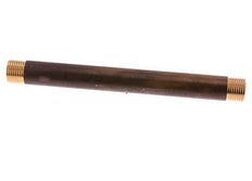 G 1/2'' Brass Double Pipe Nipple 16 Bar DIN 2982 - 200mm