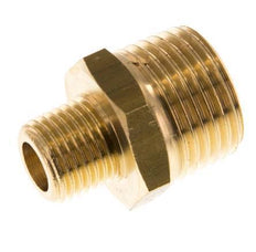 R 1/2'' x R 1/4'' Brass Double Nipple 16 Bar [2 Pieces]