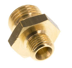 G 1/4'' x G 1/8'' Messing-Doppelnippel 16 bar [5 Stück]