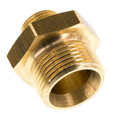 G 3/4'' x G 3/8'' Brass Double Nipple 16 Bar