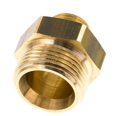 G 1'' x G 1/2'' Doppelnippel aus Messing 16 bar