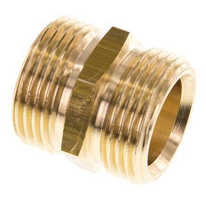 G 1'' Doppelnippel aus Messing 16 bar