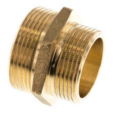 G 1 1/2'' x G 1 1/4'' Doppelnippel aus Messing 16 bar