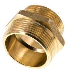 G 1 1/2'' x G 1 1/4'' Doppelnippel aus Messing 16 bar