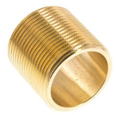 G 1 1/4'' Brass Double Pipe Nipple 16 Bar DIN 2982 - 40mm