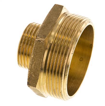 G 2'' x G 1'' Doppelnippel aus Messing 16 bar