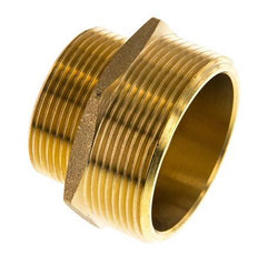 G 2'' x G 1 1/2'' Doppelnippel aus Messing 16 bar