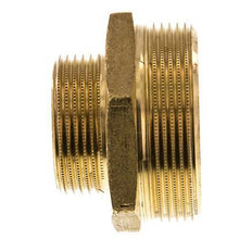 G 2'' x G 1 1/4'' Doppelnippel aus Messing 16 bar