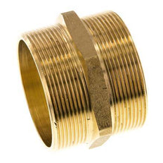 G 2 1/2'' Messing-Doppelnippel 16 bar