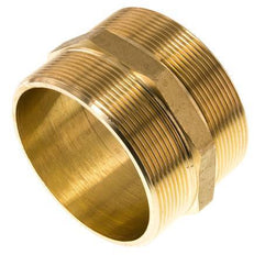 G 3'' Doppelnippel aus Messing 16 bar