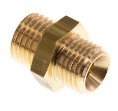M14x1.5 x G 1/4'' Brass Double Nipple 16 Bar [2 Pieces]