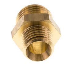 M14x1.5 x G 3/8'' Brass Double Nipple 16 Bar [2 Pieces]