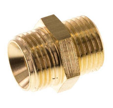 M16x1.5 x G 3/8'' Brass Double Nipple 16 Bar [2 Pieces]