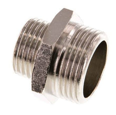 G 3/4'' x G 1/2'' Nickel plated Brass Double Nipple 16 Bar [2 Pieces]