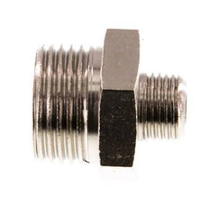 G 3/8'' x G 1/8'' Nickel plated Brass Double Nipple 16 Bar [5 Pieces]