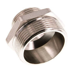 G 1 1/2'' x G 1'' Vernickeltes Messing Doppelnippel 16 bar